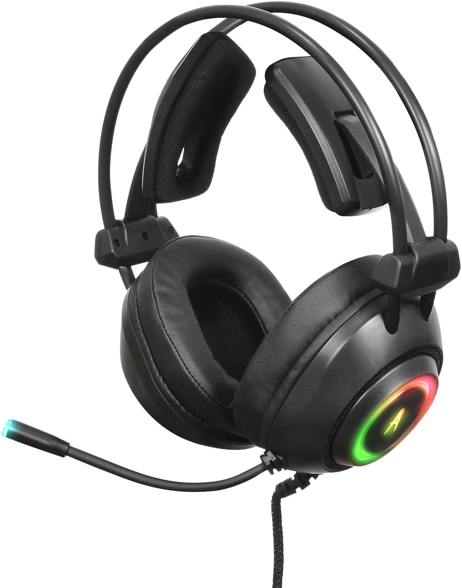 Наушники с микрофоном Оклик HS-L830G ASYLUM черный 2.1м мониторные оголовье (1460163)-0