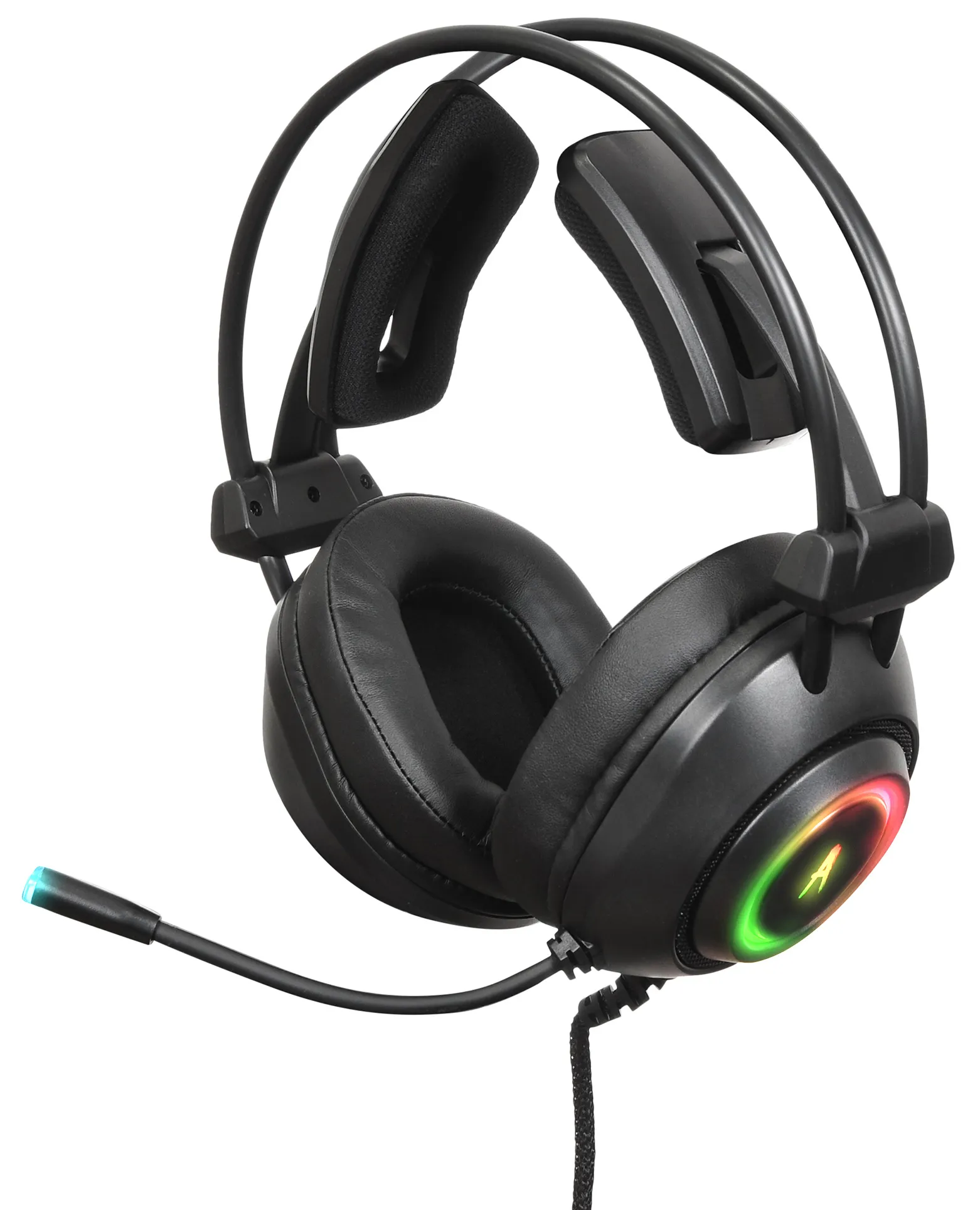 Игровая гарнитура Oklick Наушники с микрофоном Оклик HS-L830G ASYLUM черный 2.1м мониторные оголовье-0