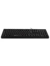 Клавиатура Оклик 100M HW3 черный USB RU