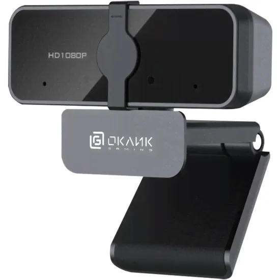 Web Оклик OK-C21FH черный 2Mpix (1920x1080) USB2.0 с микрофоном